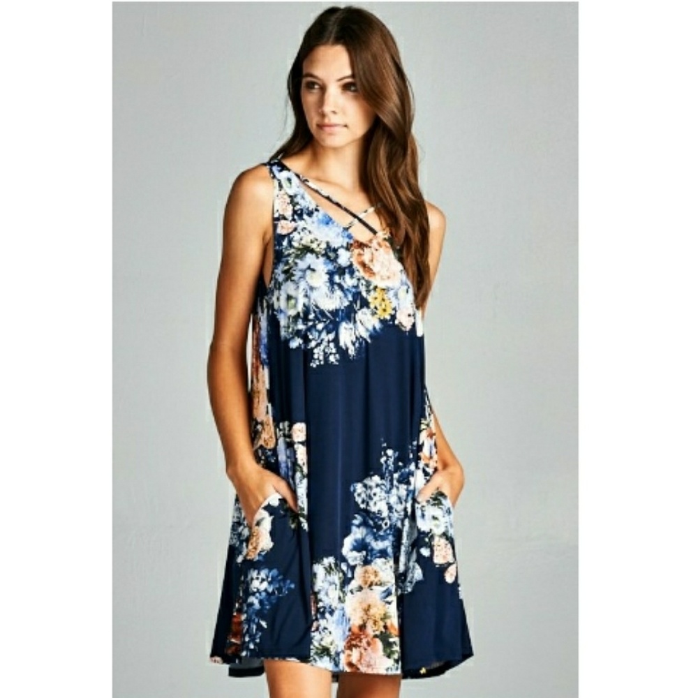 Floral Swing Dress perfect condition